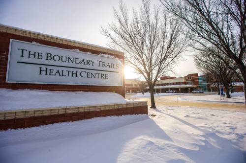MIKAELA MACKENZIE / FREE PRESS FILES
                                The Boundary Trails Health Centre on Wednesday, Jan. 12, 2022. For Malak story. Winnipeg Free Press 2022.