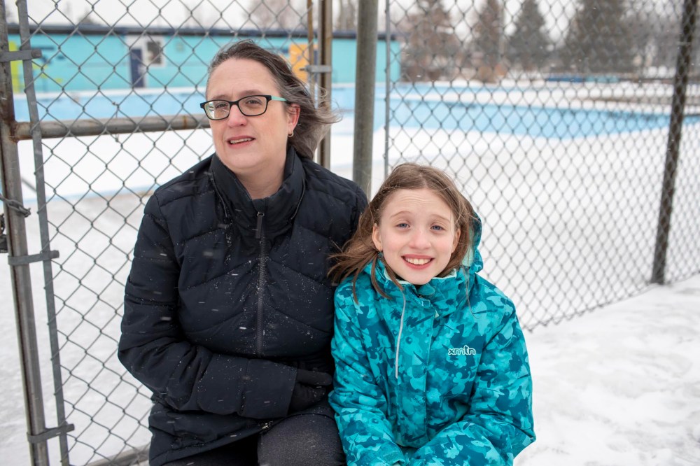 Her husband and daughter, Emma, went to the pool almost every night in the summer, at times waiting in line, Amber Gauthier said.