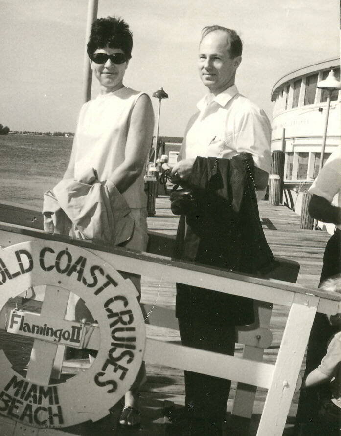 Bob and Mary Harrison in 1967. (Supplied)