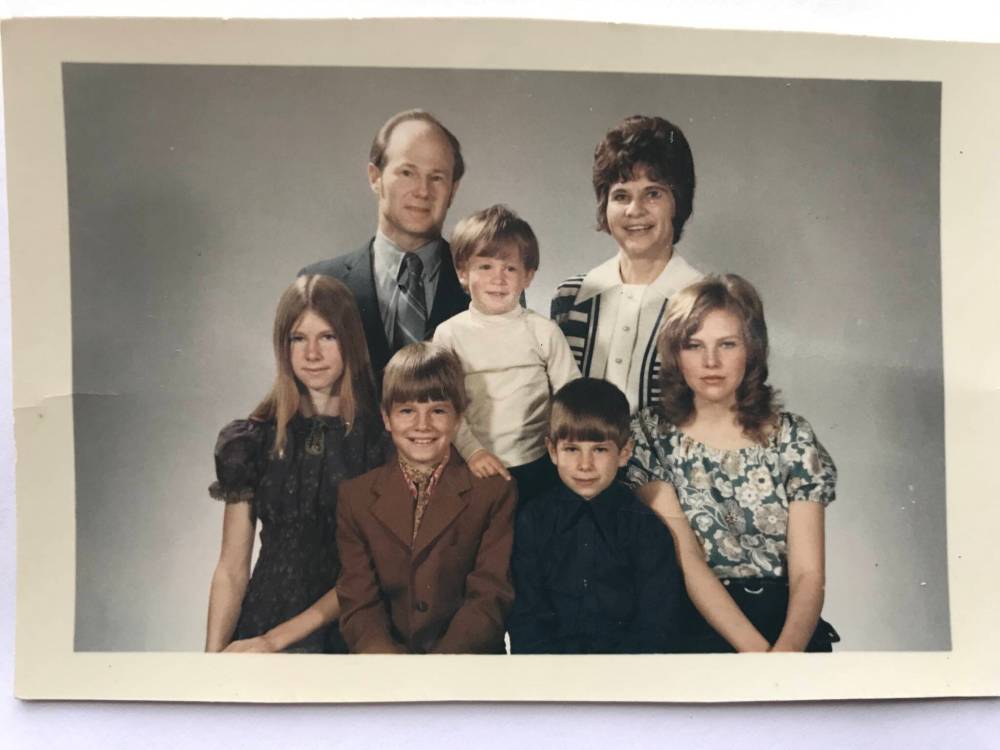Supplied
Bob and Mary Harrison with their five children (from left) Tannis, Trent, Tyler, Todd and Tracey in 1973.