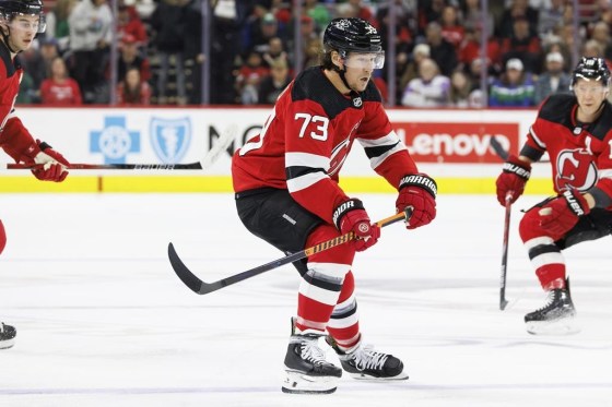 The Winnipeg Jets traded for winger Tyler Toffoli from the New Jersey Devils. (Ben McKeown/ AP Photo)