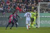 Cagliari 's Eldor Shomurodov, second left, scores a goal, during the Serie A soccer match between Cagliari and Salernitana at Stadio Unipol Domus, in Cagliari, Italy, Saturday, March 9, 2024. (Gianluca Zuddas/LaPresse via AP)