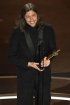 Ludwig Goransson accepts the award for best original score for 