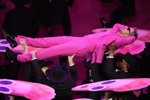 Ryan Gosling performs the song 
