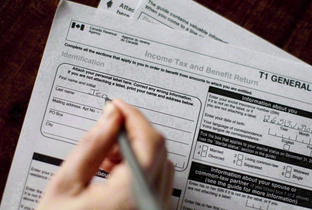 Taxes may well be a certainty of life, but they morph and multiply by the year, including some big changes this filing season. A T1 General 2010 tax form is pictured in Toronto on April 13, 2011. THE CANADIAN PRESS/Chris Young