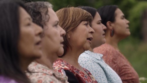 A documentary about the impact of Indigenous people on western culture is among the films headed to this year's Hot Docs festival in Toronto. Women are shown in the film 