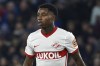 FILE - Spartak's Quincy Promes looks on, during the Europa League Group C soccer match between Leicester City and Spartak Moscow at the King Power Stadium in Leicester, England, Thursday, Nov. 4, 2021. Promes, who was convicted in absentia last month by an Amsterdam court of involvement in cocaine smuggling, has reportedly been arrested by authorities in Dubai at the request of Dutch prosecutors who will seek his extradition. Prosecutors did not release Promes' name, but said in a statement on Wednesday, March 13, 2024 that a 32-year-old man who lives in Moscow was arrested in Dubai. (AP Photo/Rui Vieira, File)