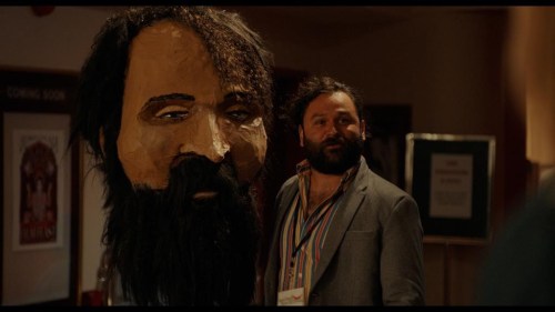 Cody Lightning is shown in a scene from the film 