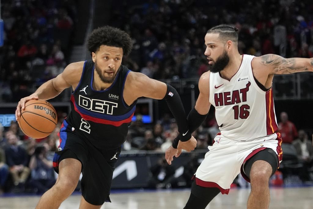 Miami beats Detroit to end a four-game losing streak – Winnipeg Free Press