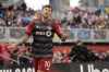 Toronto FC's Federico Bernardeschi gestures during MLS action against Charlotte FC in Toronto, Saturday, March 9, 2024. Unbeaten Toronto FC, nursing an injury list that contains as many as seven starters, looks to keep its hot start to the MLS season going when it visits winless New York City FC. THE CANADIAN PRESS/Chris Young
