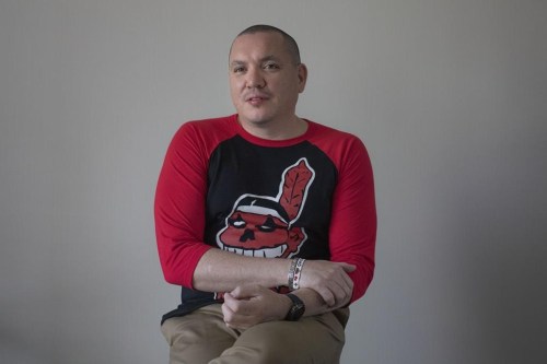 Film Director Jeff Barnaby is pictured as he promotes the film 