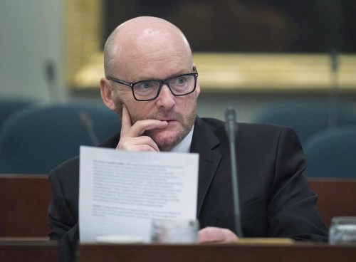 British Columbia's auditor general is expected to release two independent audits on government programs aimed at curbing the death toll from the toxic drug crisis. Michael Pickup appears at the legislature in Halifax, Nova Scotia, on Wednesday, Nov. 29, 2017. THE CANADIAN PRESS/Andrew Vaughan