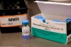 One of the doctors leading Montreal public health's response to the city's measles outbreak says he's optimistic officials will be able to gain control of the virus despite the rising number of cases. In this photo taken Wednesday, May 15, 2019, a dose of the measles, mumps and rubella vaccine is displayed at the Neighborcare Health clinics at Vashon Island High School in Vashon Island, Wash. THE CANADIAN PRESS/AP/Elaine Thompson
