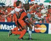 Canada is ranked 50th in the world, compared to No. 96 for Trinidad, and its all-time record against Trinidad is a commanding 7-2-2. But the Soca Warriors have broken Canadian soccer hearts before. Canada's Jim Brennan, left, shields the ball from Trinidad and Tobago's Marvin Andrews during a World Cup qualifying match at the Queen's Park Oval in Port-of-Spain, Trinidad, Sunday, Sept. 3, 2000. Trinidad and Tobago won 4-0. THE CANADIAN PRESS/AP-Trinidad Express, Stephen Dooby