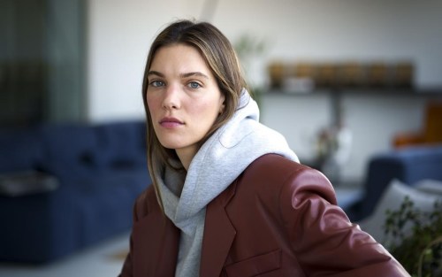 Canadian singer and songwriter Charlotte Cardin is seen in Montreal on Monday, March 14, 2022. Some of Canada's top musical talent is set to be toasted tonight at the Juno Awards industry gala in Halifax. THE CANADIAN PRESS/Paul Chiasson