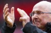 Former England manager Sven-Goran Eriksson applauds the crowd before the start of an exhibition soccer match between Liverpool Legends and Ajax Legends at Anfield Stadium, Liverpool, England, Saturday March 23, 2024. Former England boss Eriksson, who is a lifelong Liverpool fan, disclosed his terminal cancer diagnosis in January. (AP Photo/Jon Super)