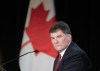 Minister of Public Safety, Democratic Institutions and Intergovernmental Affairs Dominic LeBlanc scans the room as he appears as a witness at the Public Inquiry Into Foreign Interference in Federal Election Processes and Democratic Institutions, Friday, February 2, 2024 in Ottawa. Members of diaspora communities are expected to testify today as a federal inquiry begins two weeks of hearings into foreign meddling allegations and how the government responded to them. &nbsp;THE CANADIAN PRESS/Adrian Wyld