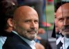 FILE - Udinese's then coach Stefano Colantuono follows the Serie A soccer match between Udinese and Genoa at the Friuli Stadium in Udine, Italy, Sunday, Oct. 4, 2015. New Salernitana coach Stefano Colantuono will be hoping a popular Italian expression applies to him at the start of his third spell in charge of the team. “Non c’è due senza tre” loosely translates as “everything comes in threes.” (AP Photo/Paolo Giovannini, File)