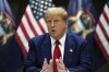 FILE - Republican presidential candidate former President Donald Trump speaks at a campaign event in Grand Rapids, Mich., Tuesday, April 2, 2024. Trump filed a law suit on March 24, suing two co-founders of Trump Media & Technology Group, the newly public owner of his Truth Social platform, arguing that they should forfeit their stock in the company after allegedly setting it up improperly. (AP Photo/Paul Sancya, File)