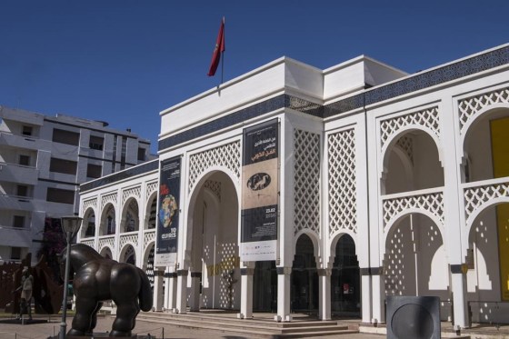 The Mohammed VI Museum of Modern and Contemporary Art in Rabat (Mosa'ab Elshamy / The Associated Press)