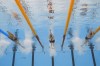 Swimming Canada says a contingency plan for the Olympic and Paralympic trials is in the works following the extended closure of Montreal's Olympic pool. Claire Curzan of the United States, right, Ingrid Wilm of Canada, center, Iona Anderson of Australia, left, compete in the women's 100-metre backstroke final at the World Aquatics Championships in Doha, Qatar, Tuesday, Feb. 13, 2024. THE CANADIAN PRESS/AP0-Lee Jin-man