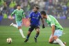 CF Montréal forward Josef Martínez moves the ball against Seattle Sounders defender Jackson Ragen, right, during the first half of an MLS soccer match Saturday, April 6, 2024, in Seattle. (AP Photo/Lindsey Wasson)