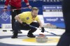 Canada settled for silver at the world men's curling championship for a second straight year with a 6-5 loss to Sweden in Sunday's gold-medal game. Sweden skip Niklas Edin in action during the final game against Canada at the Men's World Curling Championship, at the IWC Arena in Schaffhausen, Switzerland, Sunday, April 7, 2024. THE CANADIAN PRESS/AP-Keystone, Christian Beutler