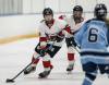 JOHN WOODS / FREE PRESS
                                Glenlawn’s Delainey Rigaux handles the puck during a game at Gateway Arena last month. Rigaux and her twin sister Vayda are rank first and second on the current high school girls hockey top ten coaches’ poll.