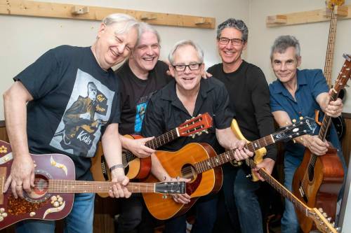 BROOK JONES / FREE PRESS

Members of the Fuse, from left, John Neal, Laurie MacKenzie, Don Hatcher, David Briggs and Paul Hatcher. The group’s core members have been playing together since the mid-1970s.