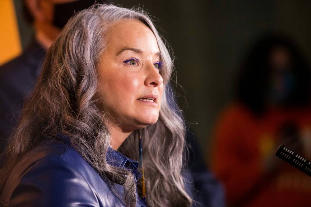 Families Minister Nahanni Fontaine introduced Bill 6 — The Manitoba Assistance Amendment Act back in December. (Mikaela MacKenzie / Free Press files)