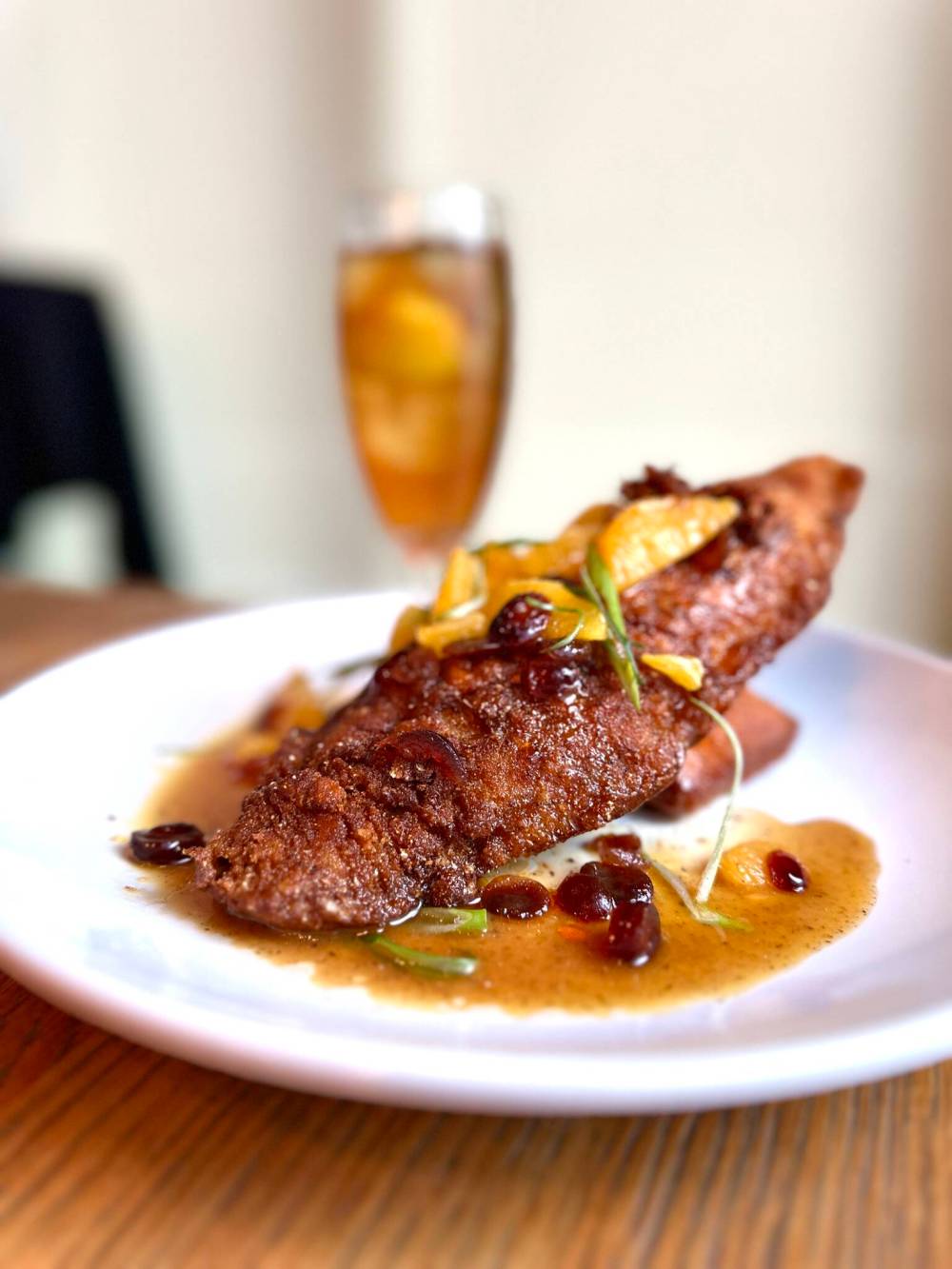 Shel Zolkewich / Winnipeg Free Press
Southern staples get modern twists at restaurants throughout Nashville, including Etch, where the cornmeal crusted catfish is a favourite.