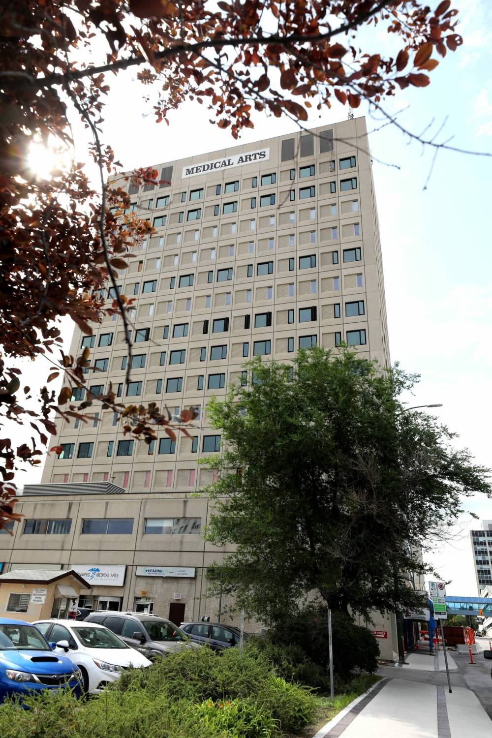 The renovation to the Medical Arts Building included an upgrade of the 1970s-built structure to meet modern code requirements, from the elevators, to the heating and cooling systems, to the parkade and more. (Ruth Bonneville / Free Press)