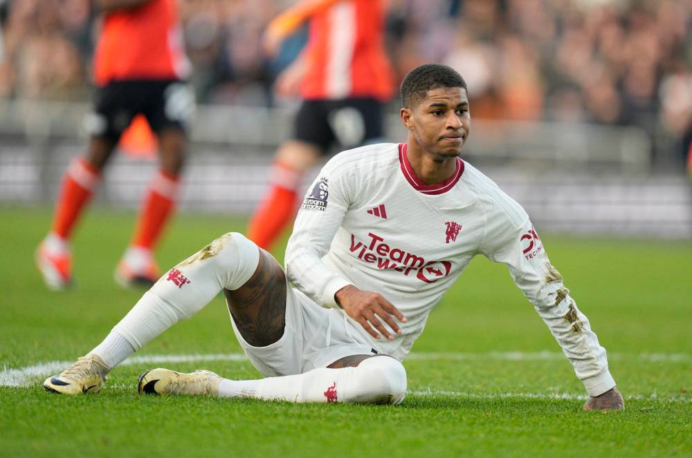 Dave Shopland / The Associated Press files
Manchester United’s Marcus Rashford’s recent essay serves to put pressure on the underperforming forward.