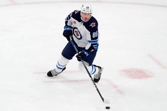 The Jets have inserted defenceman Nate Schmidt into the lineup for Friday's game against the Avalanche.(Michael Dwyer / The Associated Press files)