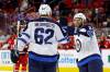 KARL B DEBLAKER / THE ASSOCIATED PRESS

Winnipeg’s Alex Iafallo (right) congratulates Nino Niederreiter (62) on his third-period goal against the Hurricanes.