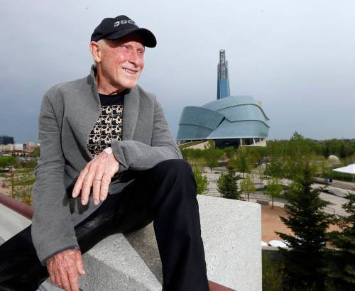 KEN GIGLIOTTI / WINNIPEG FREE PRESS FILES
                                Antoine Predock, the design architect of the Canadian Museum for Human Rights, named the museum his &lsquo;favourite&rsquo; and &lsquo;most important&rsquo; building.
