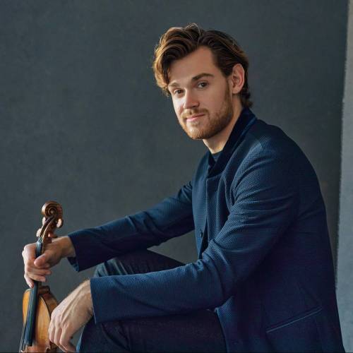 SUPPLIED
                                Violinist Blake Pouliot guests with the WSO tonight at the Centenntial Concert Hall.