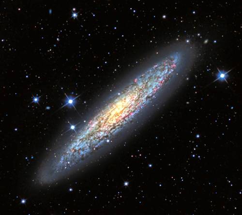 Richard Konrad’s photograph of the galaxy Centaurus A. (Richard Konrad photo)
