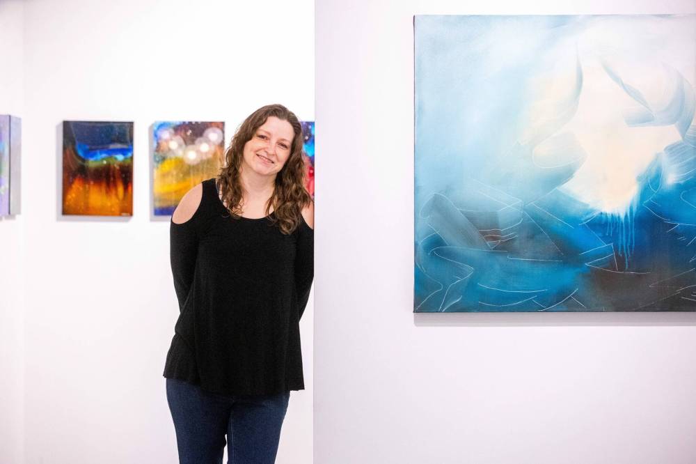 MIKAELA MACKENZIE / FREE PRESS
Jordan Miller’s new exhibit, Letting Go, opens today.