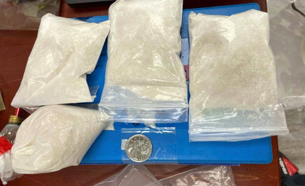 The largest amount of drugs previously seized by Anishinaabe Ambassadors Inc. involved 2 ounces of meth, organization president James Favel said. (Submitted)