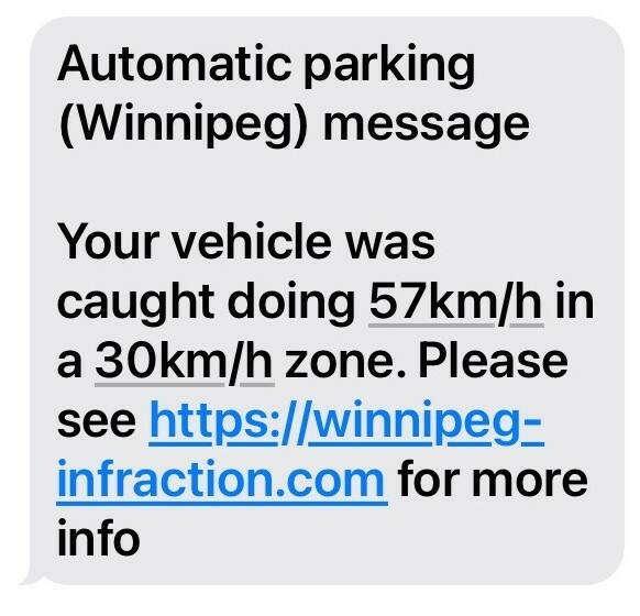 Another text message, with no date. (Supplied)