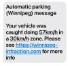 Supplied
                                An example of a scam text.