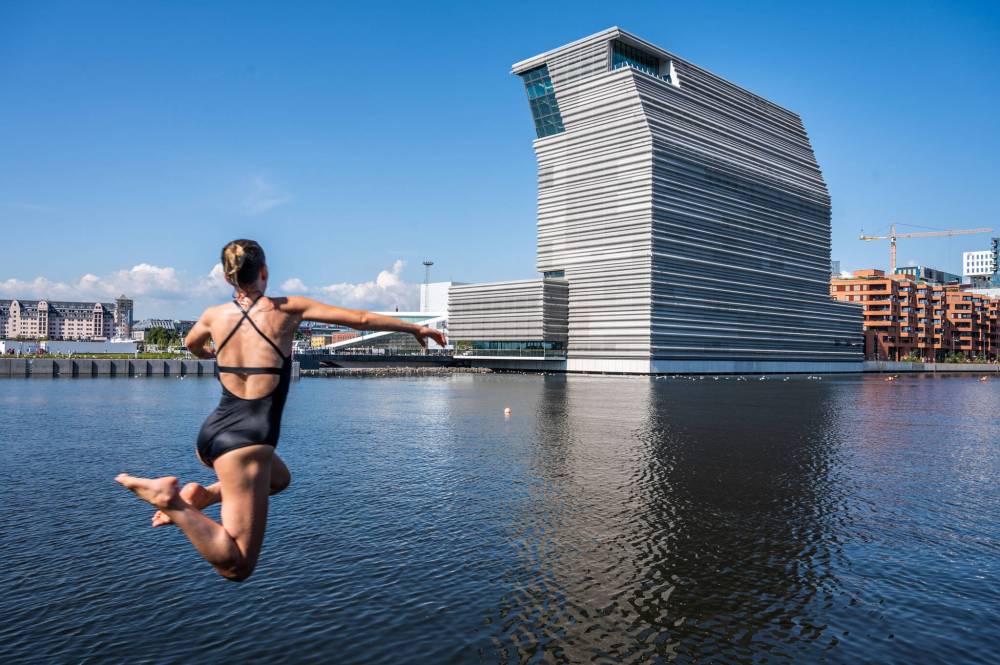 This year’s Architecture + Design Film Festival includes two world premières, including More than a Museum, which follows the design and construction of the Edvard Munch Museum in Oslo, Norway, seen here. (Supplied)