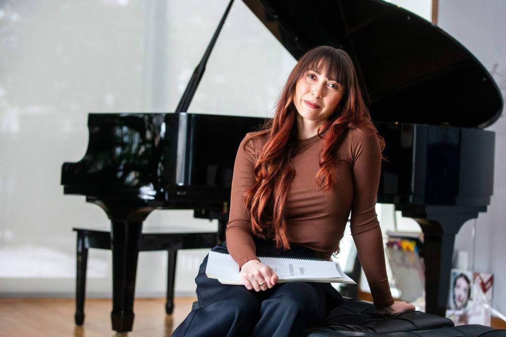 MIKAELA MACKENZIE / FREE PRESS
Lara Secord-Haid scoured music libraries for 10 years looking for classical art songs written in Hebrew