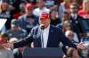Kamil Krzaczynski / TNS FILES
                                Former U.S. president and Republican presidential candidate Donald Trump speaks at a rally in Vandalia, Ohio.