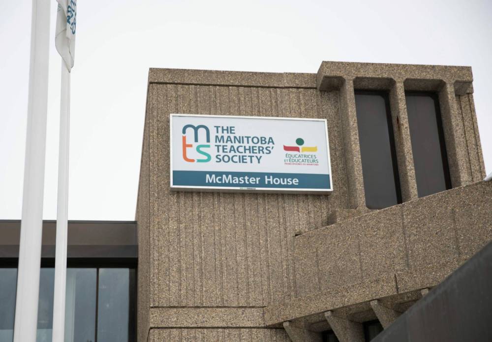 JESSICA LEE / FREE PRESS FILES
                                A spring 2023 survey of the unionized workers at the Portage Avenue campus of the Manitoba Teacher’s Society saw more than half of participants indicate their office was a psychologically unsafe workplace.
