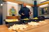 KEN GIGLIOTTI / FREE PRESS FILES
                                Wpg Police newser regarding Fraud arrest , drug seizure and overnight stabbing - in pic Constable Jeff Norman displaying 141 onces of cocaine equaling $ 141,000 in street value seized with other drugs and cash March 17 2010 in 5 locations in the city
