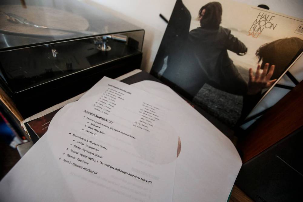 JOHN WOODS / FREE PRESS
                                Lists detail monthly record club selections.