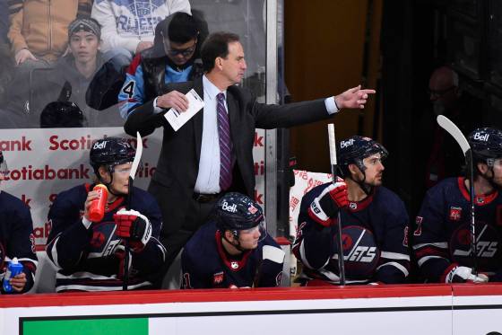 Winnipeg Jets associate coach Scott Arniel (Fred Greenslade / The Canadian Press files)