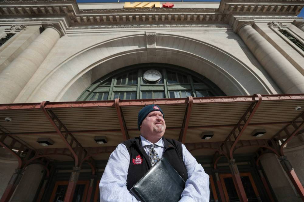 RUTH BONNEVILLE / FREE PRESS Daryl Adair runs a rail tour operation out of Winnipeg. He calls the food on the Churchill run abysmal.